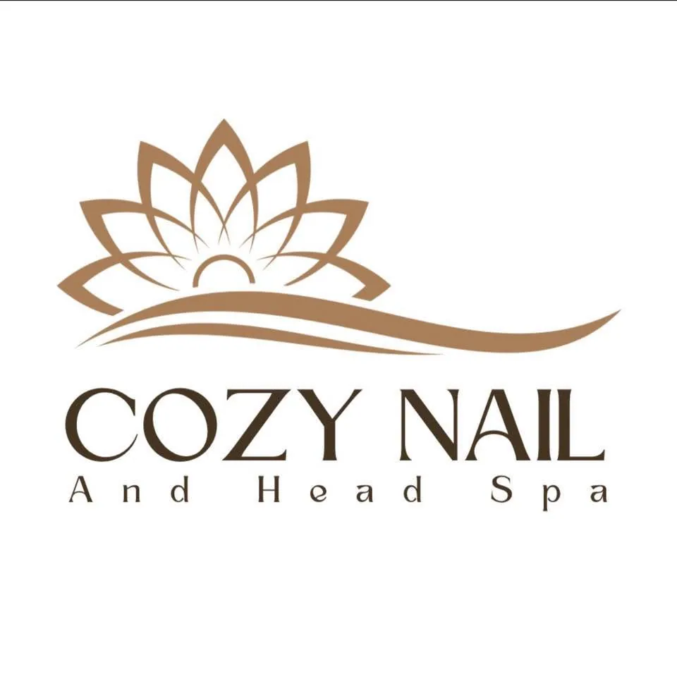 Cozy Nail & Head Spa lotus logo
